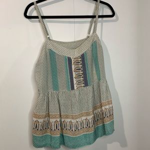 Vanessa Virginia by Anthropologie flowy blouse